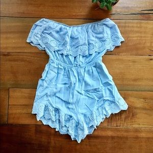 LF // Strapless Romper
